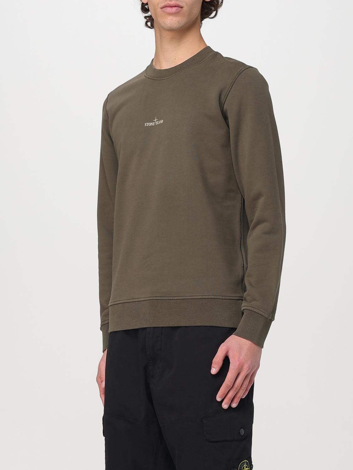 STONE ISLAND SUDADERA: Sudadera hombre Stone Island, Militar - Img 4