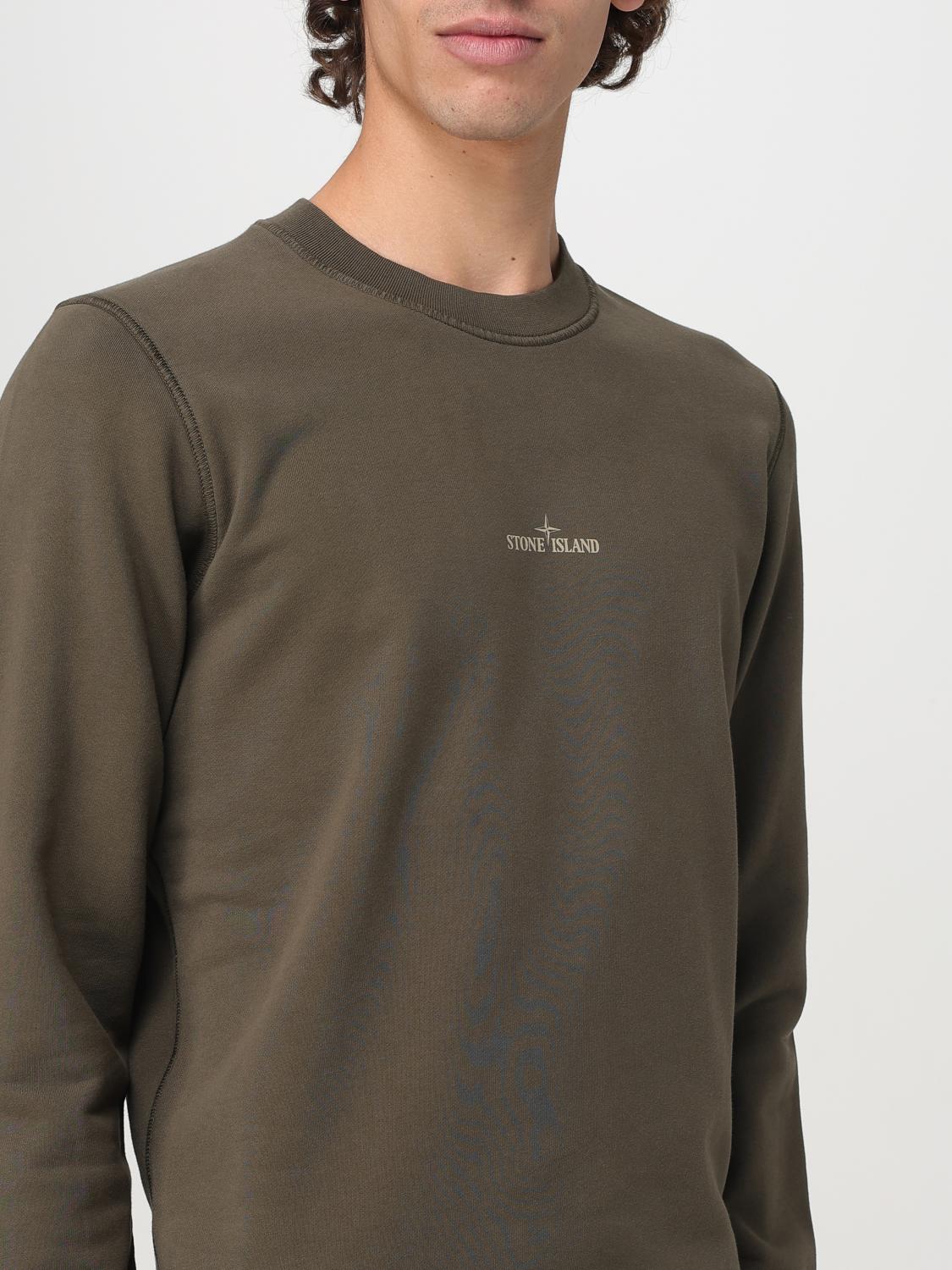 STONE ISLAND SUDADERA: Sudadera hombre Stone Island, Militar - Img 5