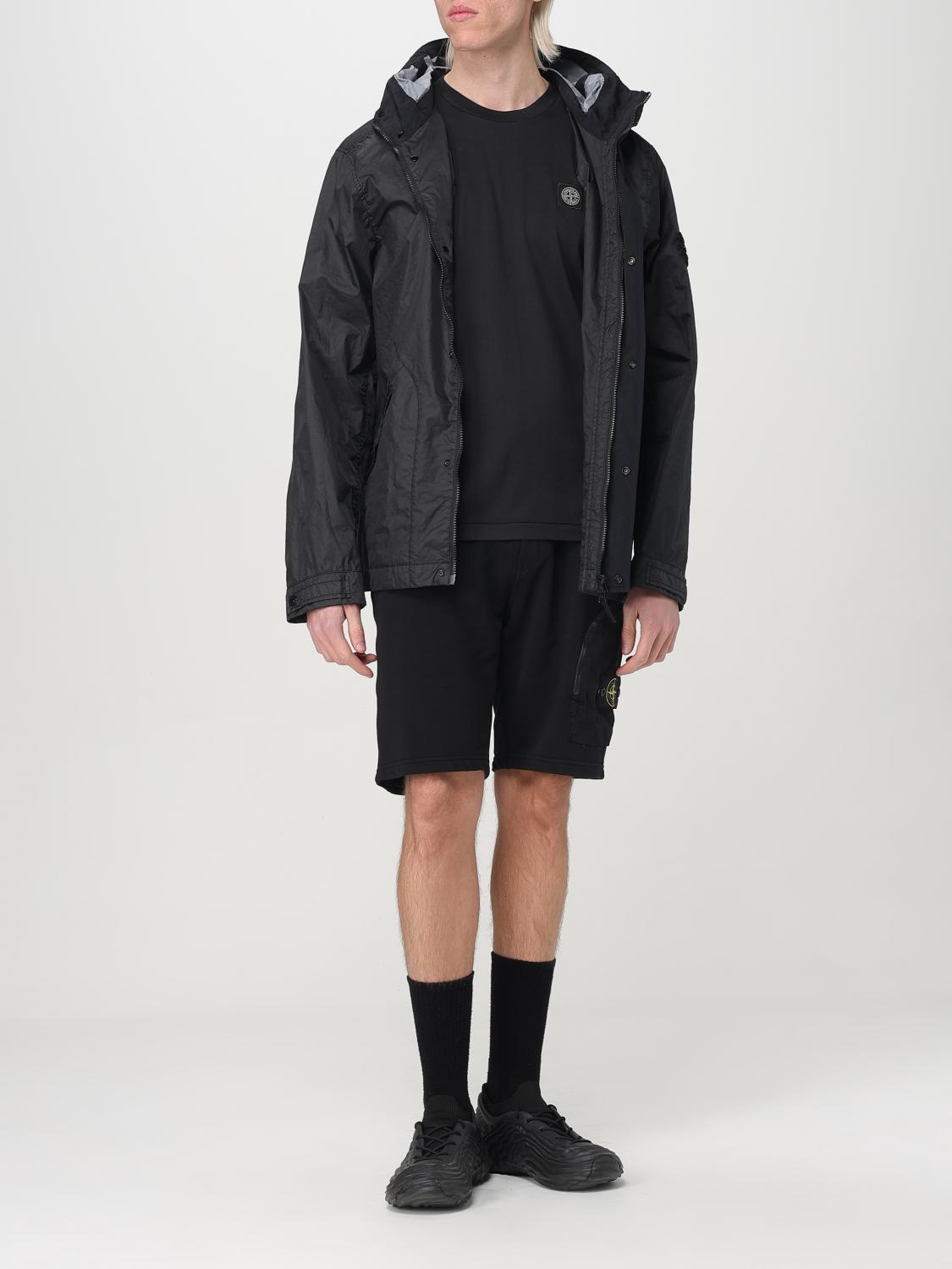 STONE ISLAND ショートパンツ: ショートパンツ メンズ Stone Island, ブラック - Img 2