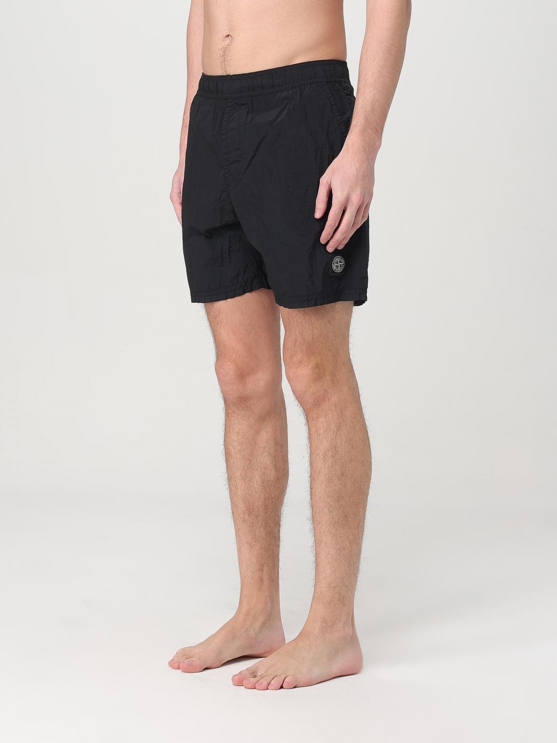 STONE ISLAND SWIMSUIT: Swimsuit men Stone Island, Black - Img 3