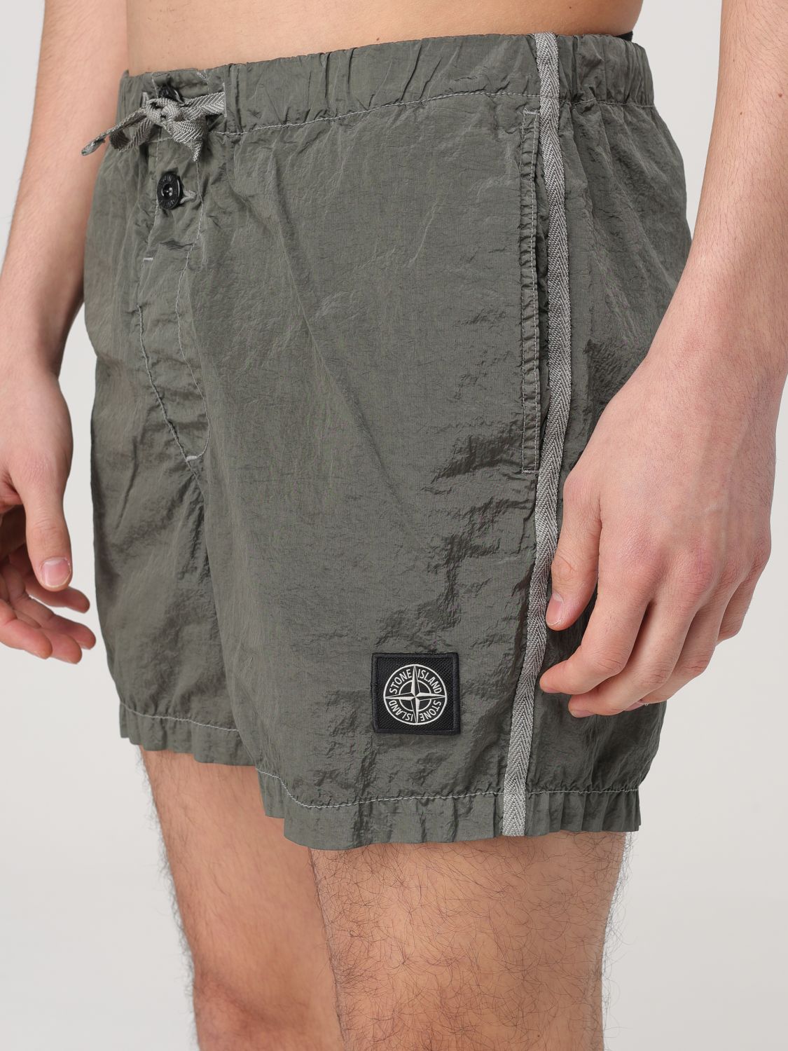 STONE ISLAND SWIMSUIT: Swimsuit men Stone Island, Green - Img 4