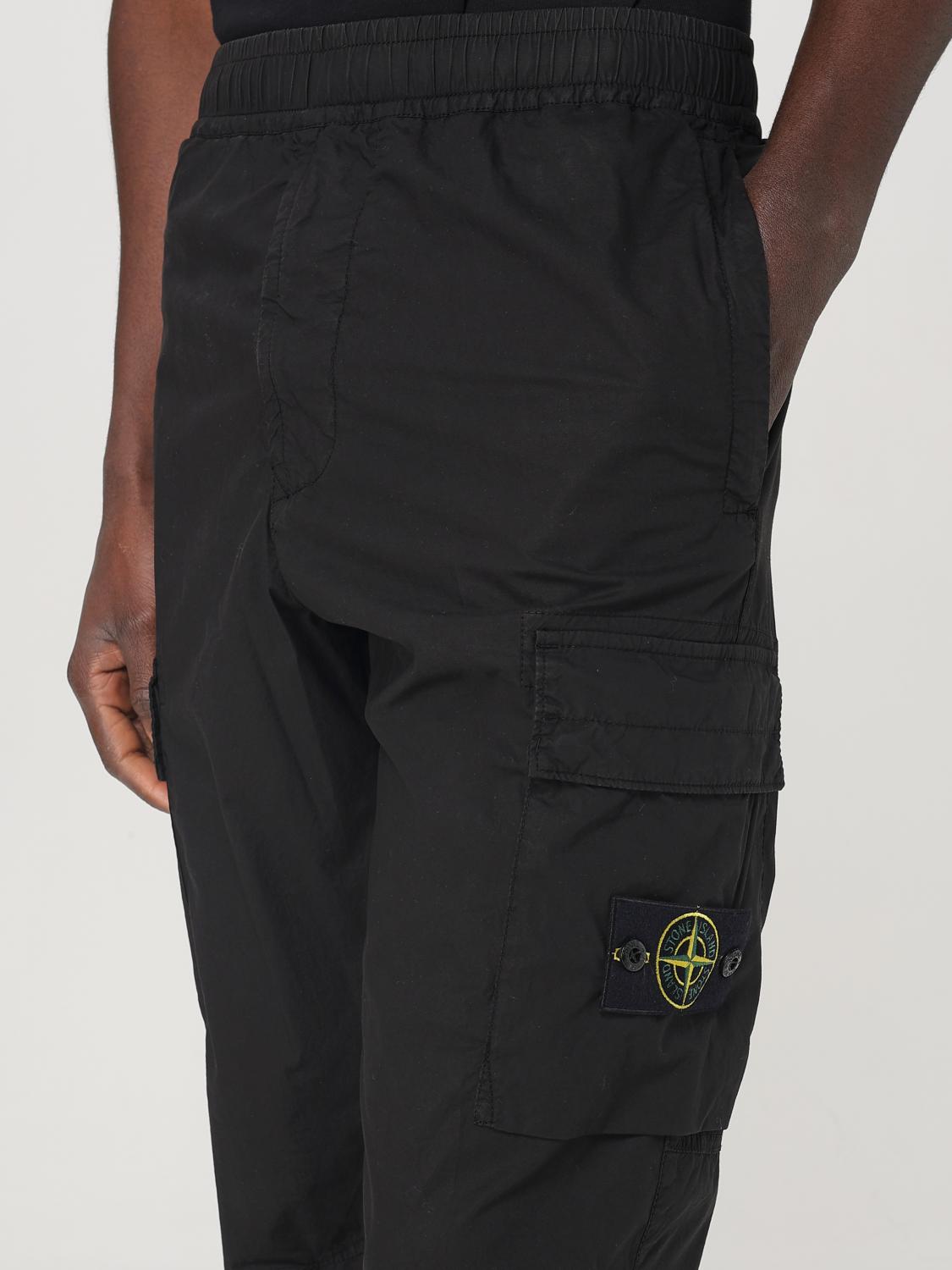 STONE ISLAND PANTS: Pants men Stone Island, Black - Img 5