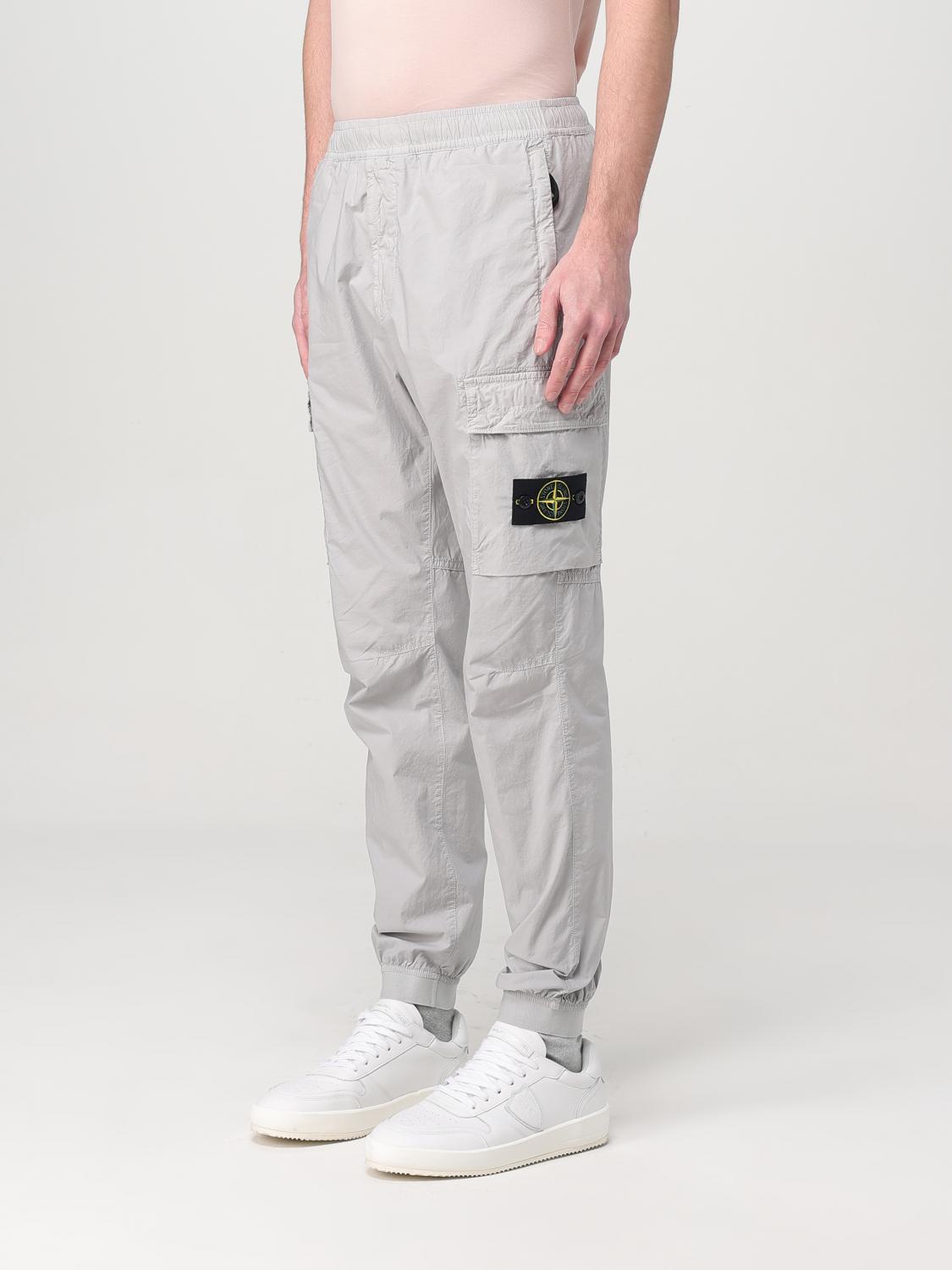 STONE ISLAND PANTS: Pants men Stone Island, Grey - Img 3