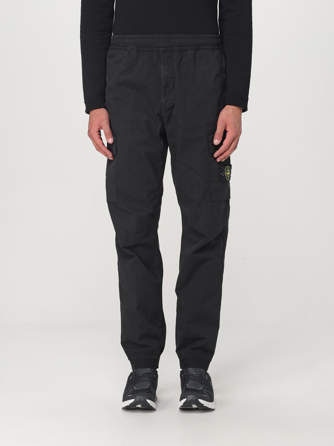 STONE ISLAND HOSE: Hose herren Stone Island, Schwarz - Img 1