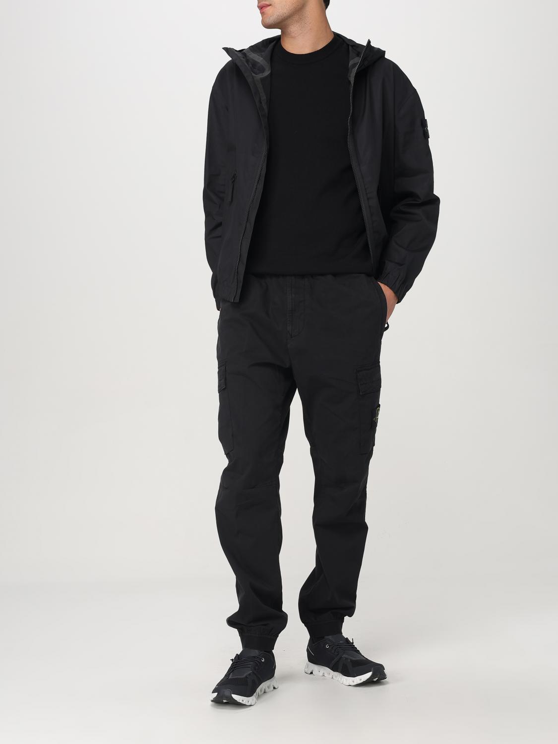 STONE ISLAND HOSE: Hose herren Stone Island, Schwarz - Img 2