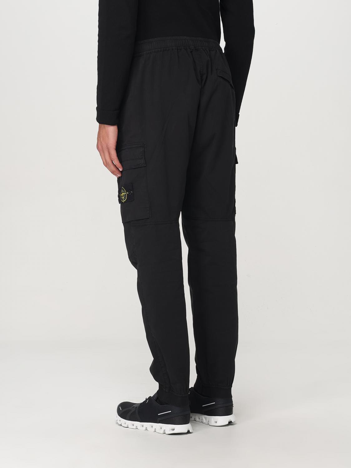 STONE ISLAND HOSE: Hose herren Stone Island, Schwarz - Img 3