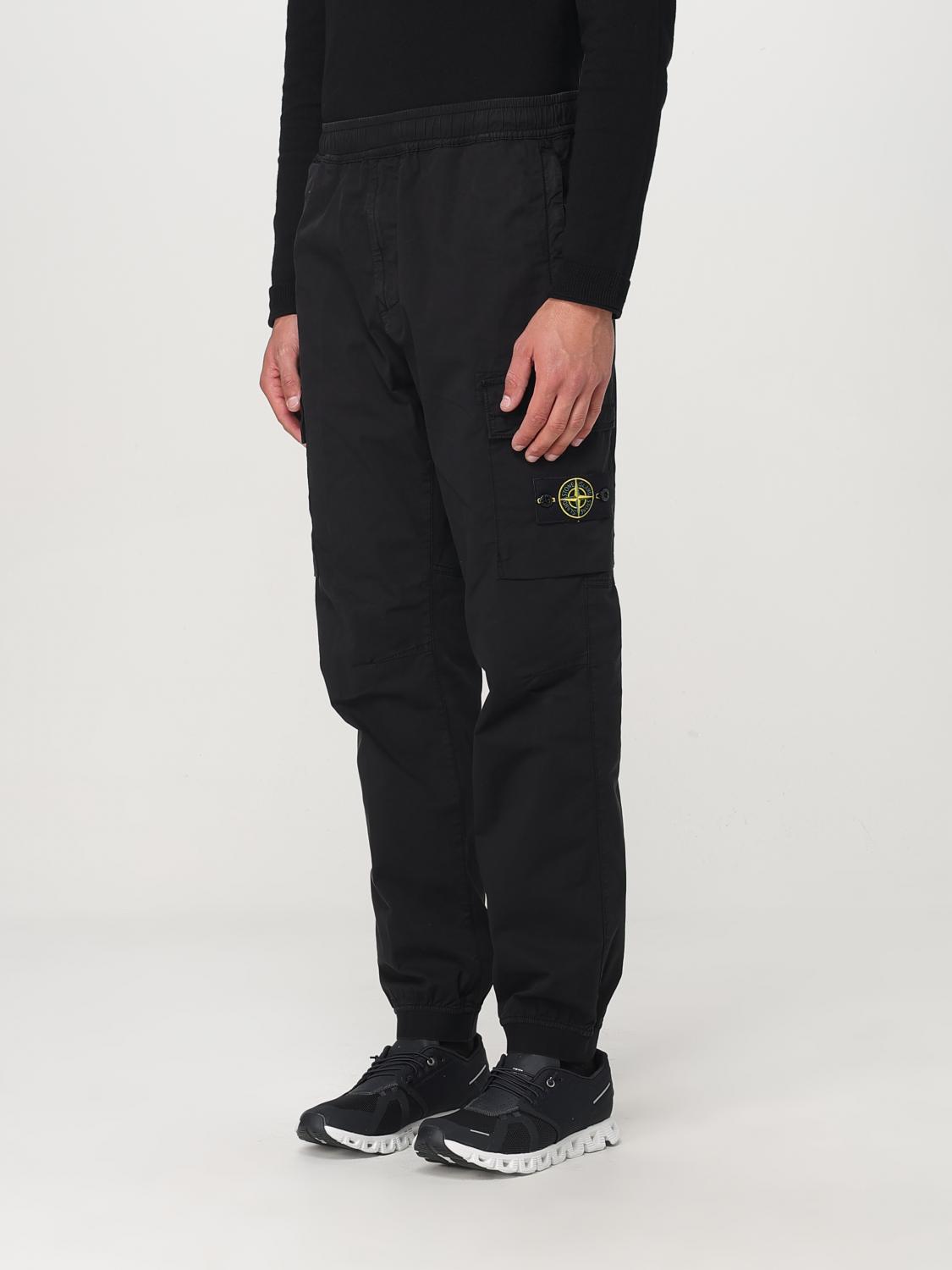 STONE ISLAND HOSE: Hose herren Stone Island, Schwarz - Img 4