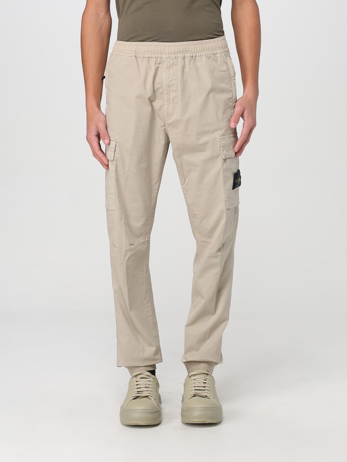 STONE ISLAND PANTS: Pants men Stone Island, Sand - Img 1