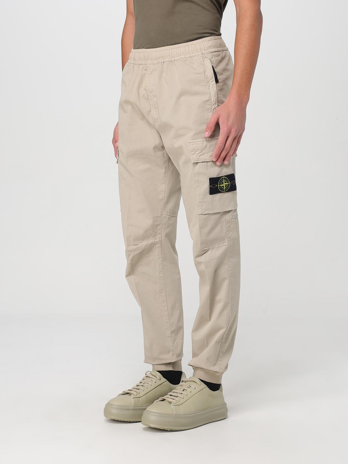 STONE ISLAND PANTS: Pants men Stone Island, Sand - Img 3