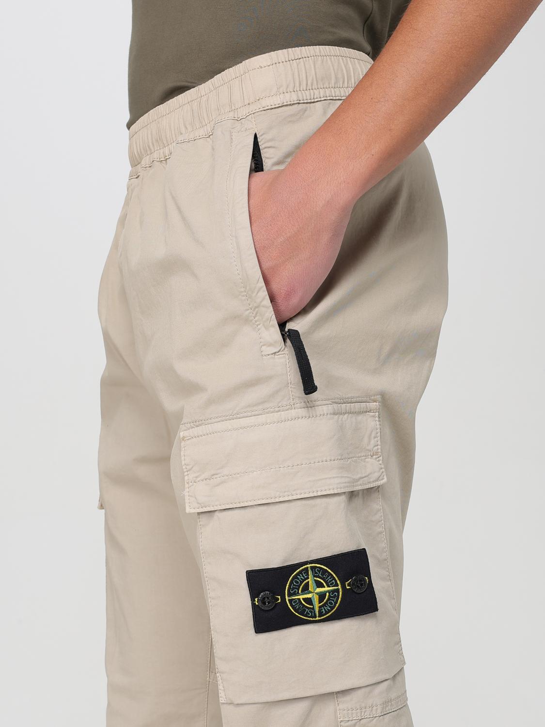 STONE ISLAND PANTS: Pants men Stone Island, Sand - Img 4