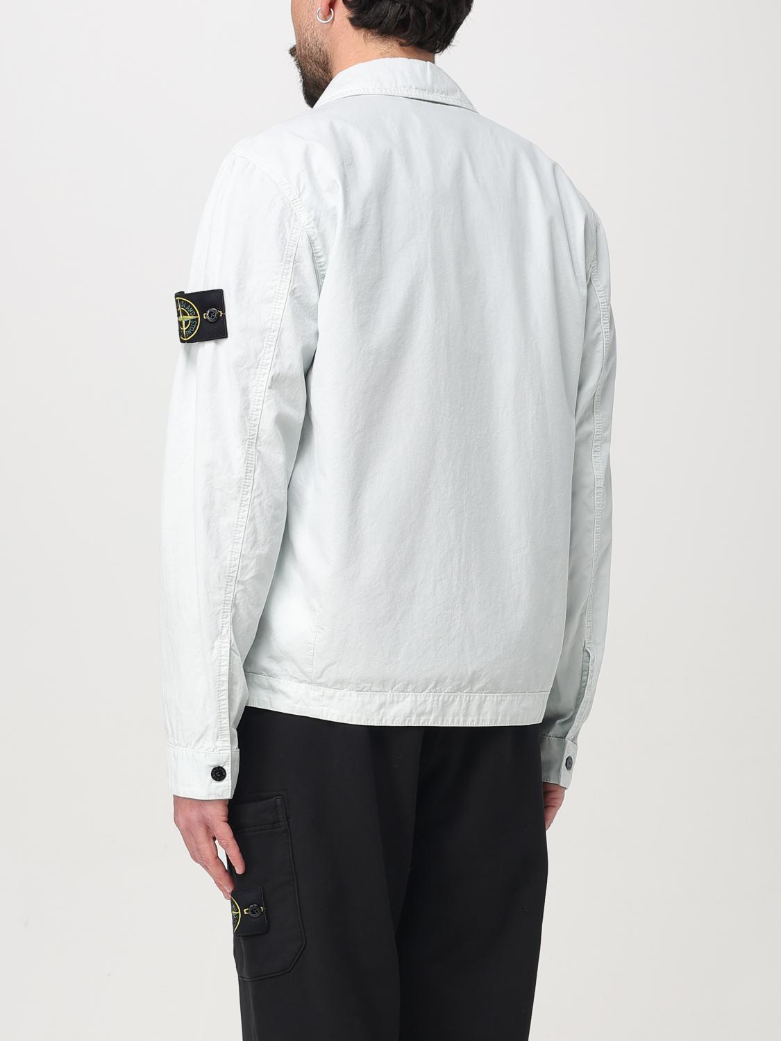 STONE ISLAND シャツ: シャツ メンズ Stone Island, アイス - Img 3