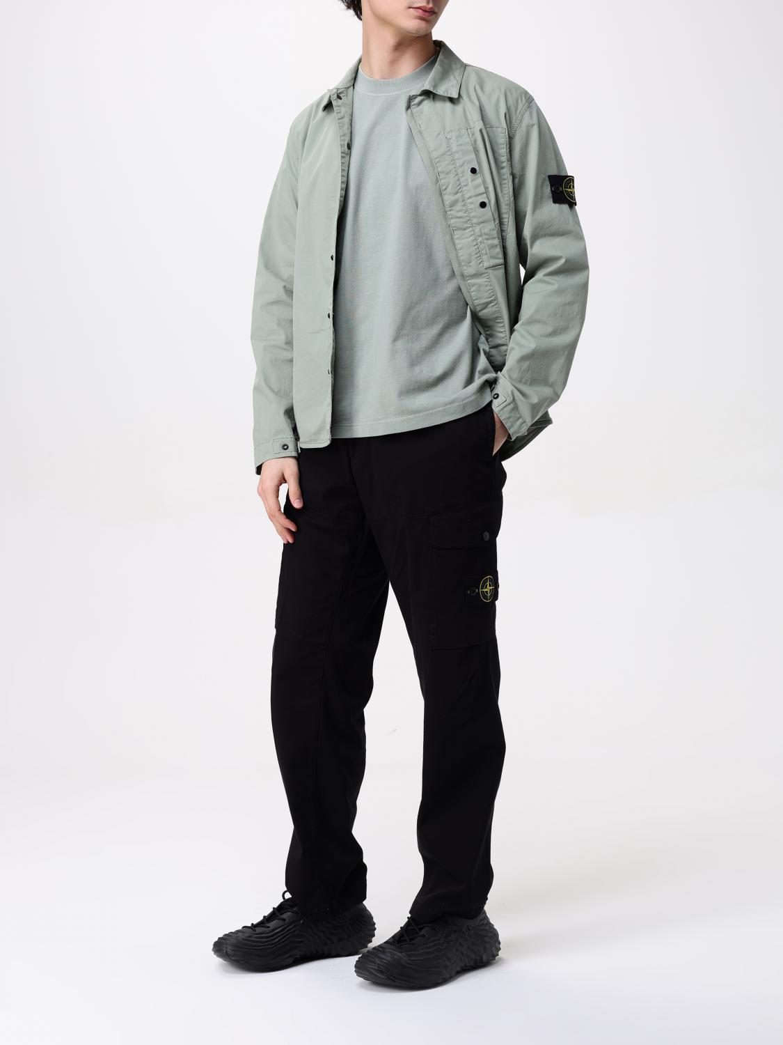 STONE ISLAND CAMICIA: Camicia SUPIMA® COTTON TWILL STRETCH-TC Stone Island, Salvia - Img 2