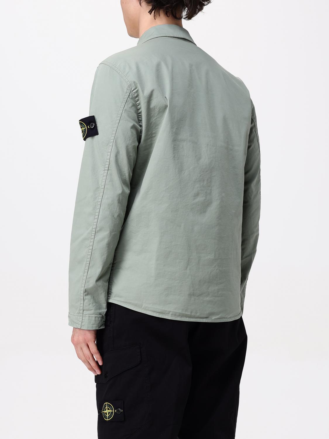 STONE ISLAND CAMICIA: Camicia SUPIMA® COTTON TWILL STRETCH-TC Stone Island, Salvia - Img 3