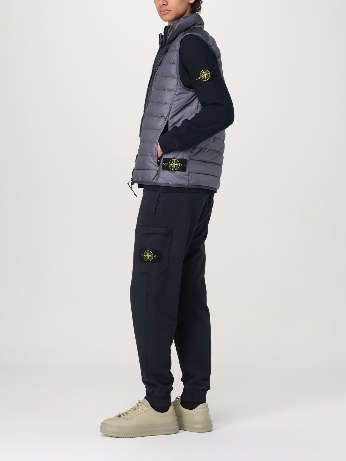 STONE ISLAND JERSEY: Jersey hombre Stone Island, Azul Oscuro - Img 2