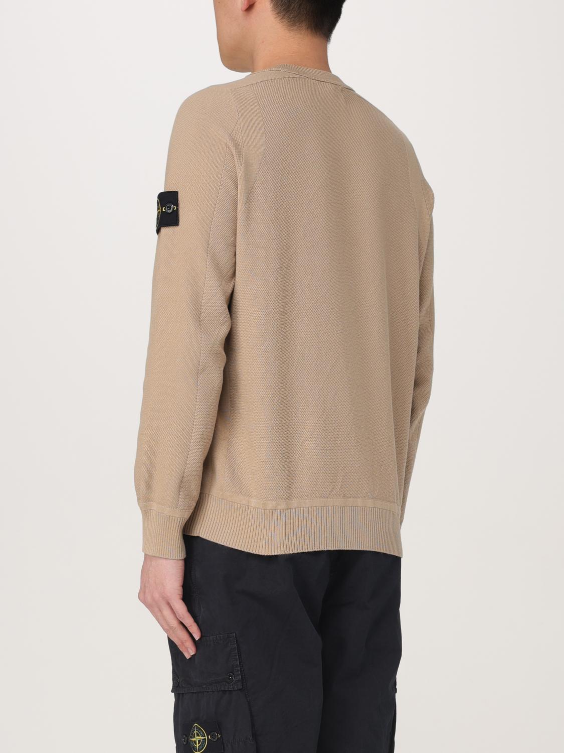 STONE ISLAND PULLOVER: Pullover herren Stone Island, Beige - Img 3