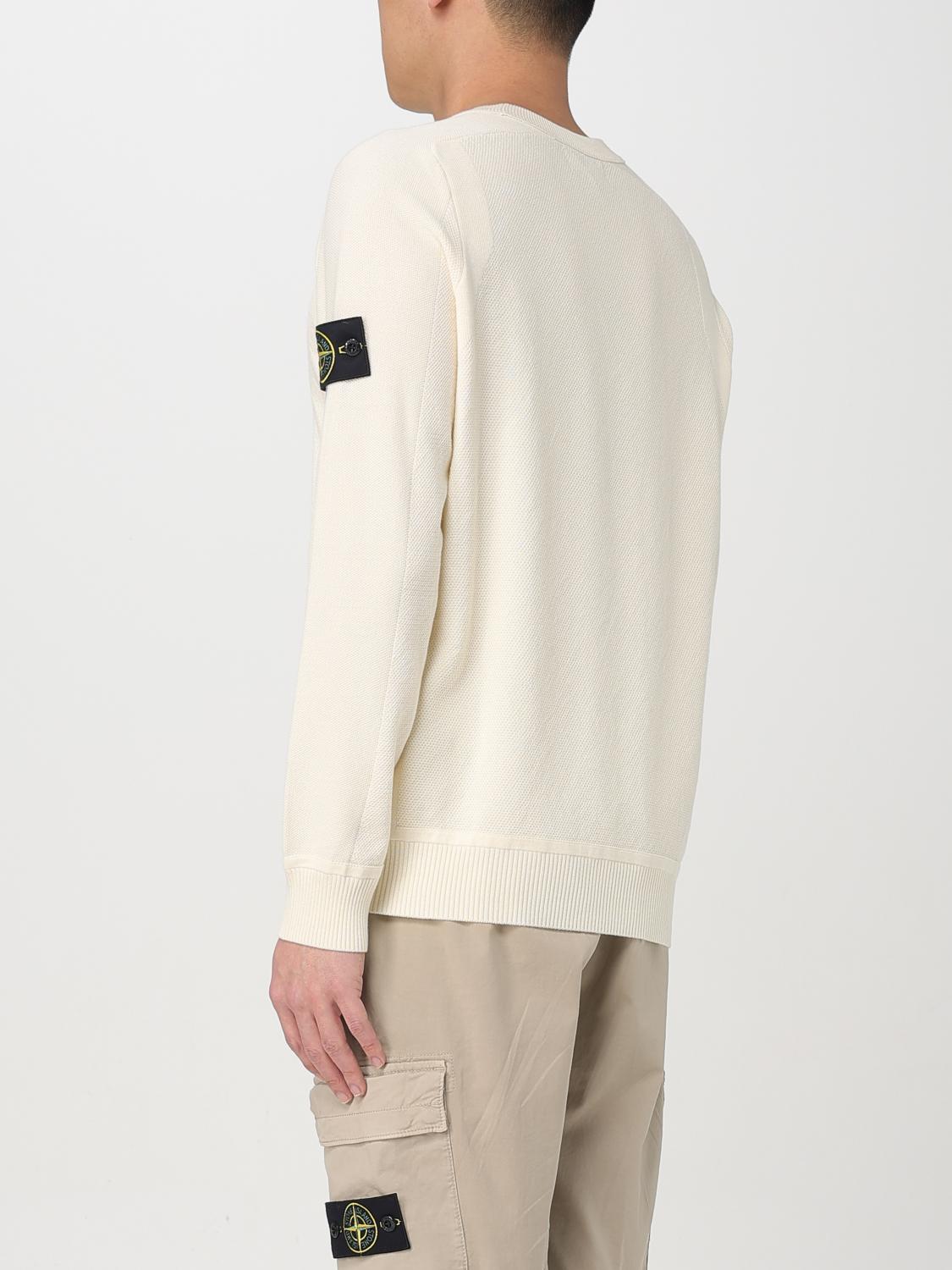 STONE ISLAND JERSEY: Jersey hombre Stone Island, Marfil - Img 3