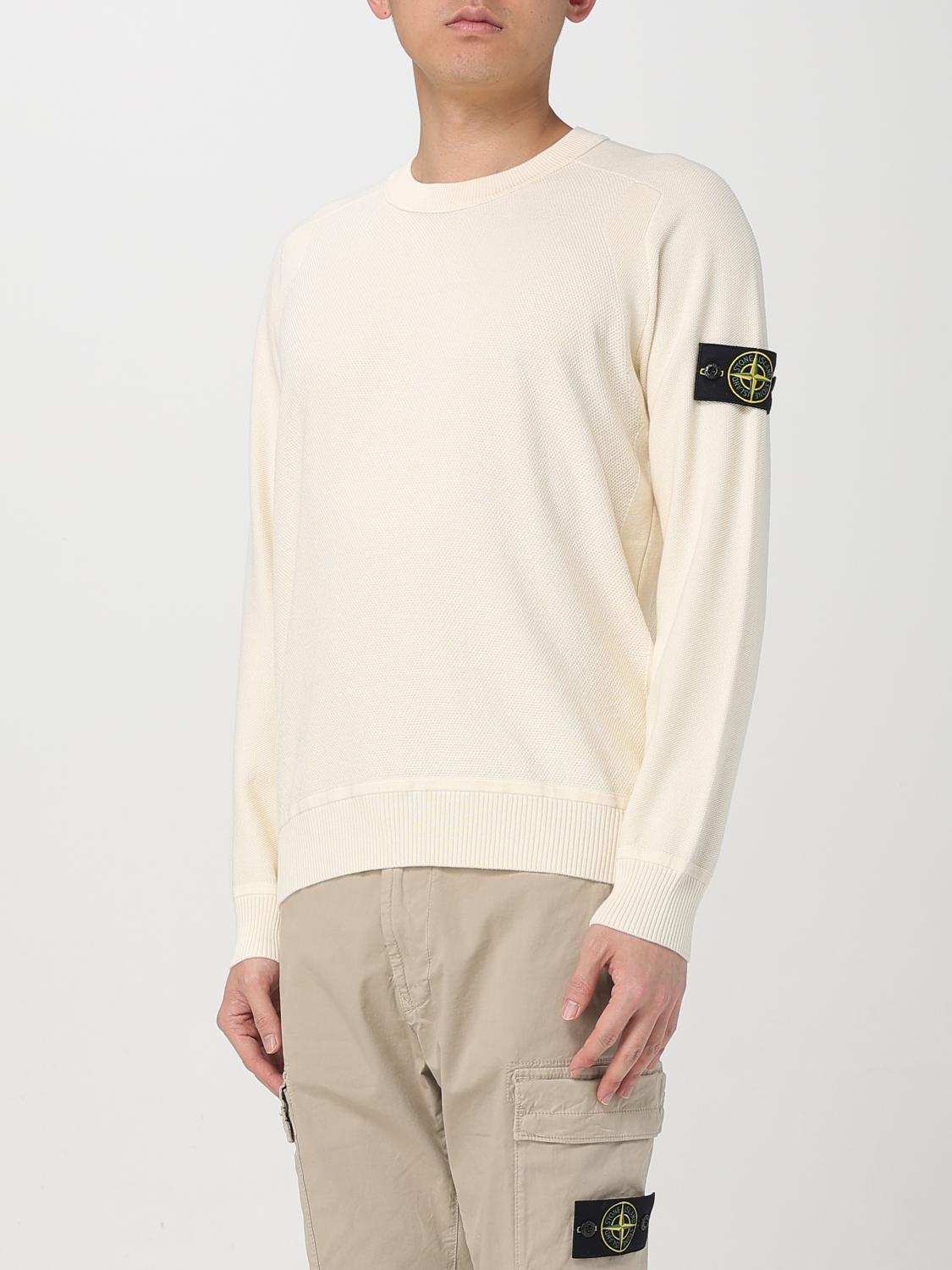 STONE ISLAND JERSEY: Jersey hombre Stone Island, Marfil - Img 4