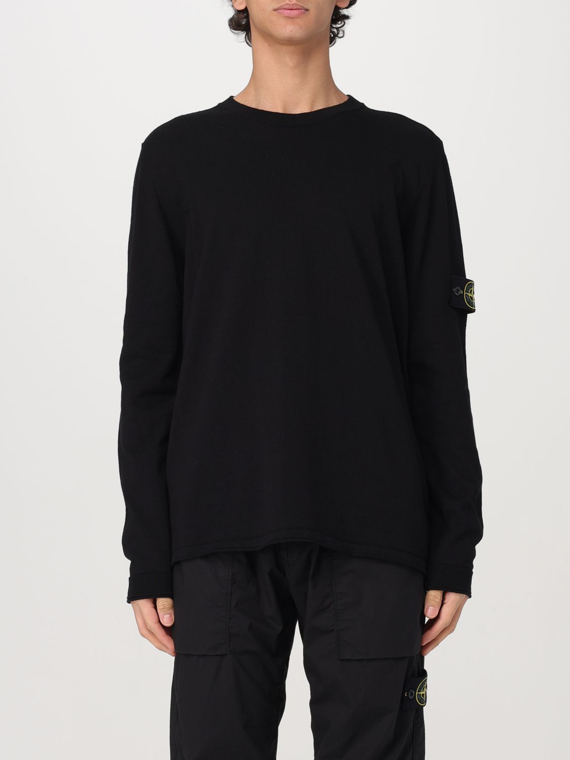 STONE ISLAND JERSEY: Jersey hombre Stone Island, Negro - Img 1