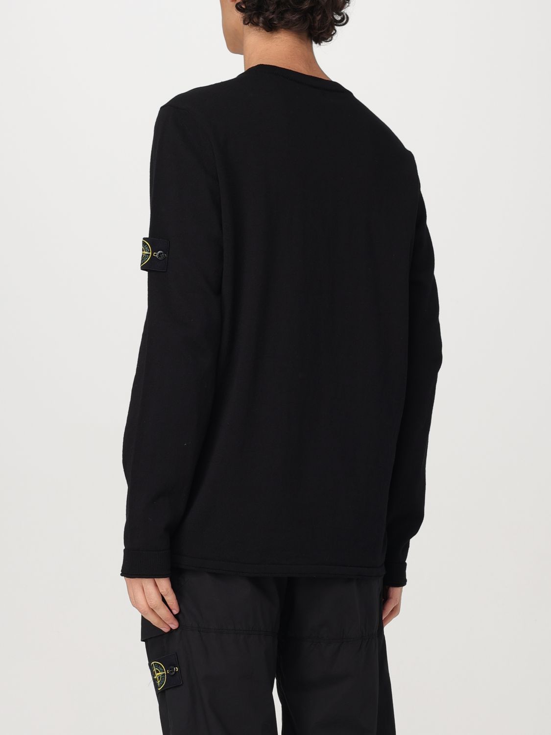 STONE ISLAND JERSEY: Jersey hombre Stone Island, Negro - Img 3