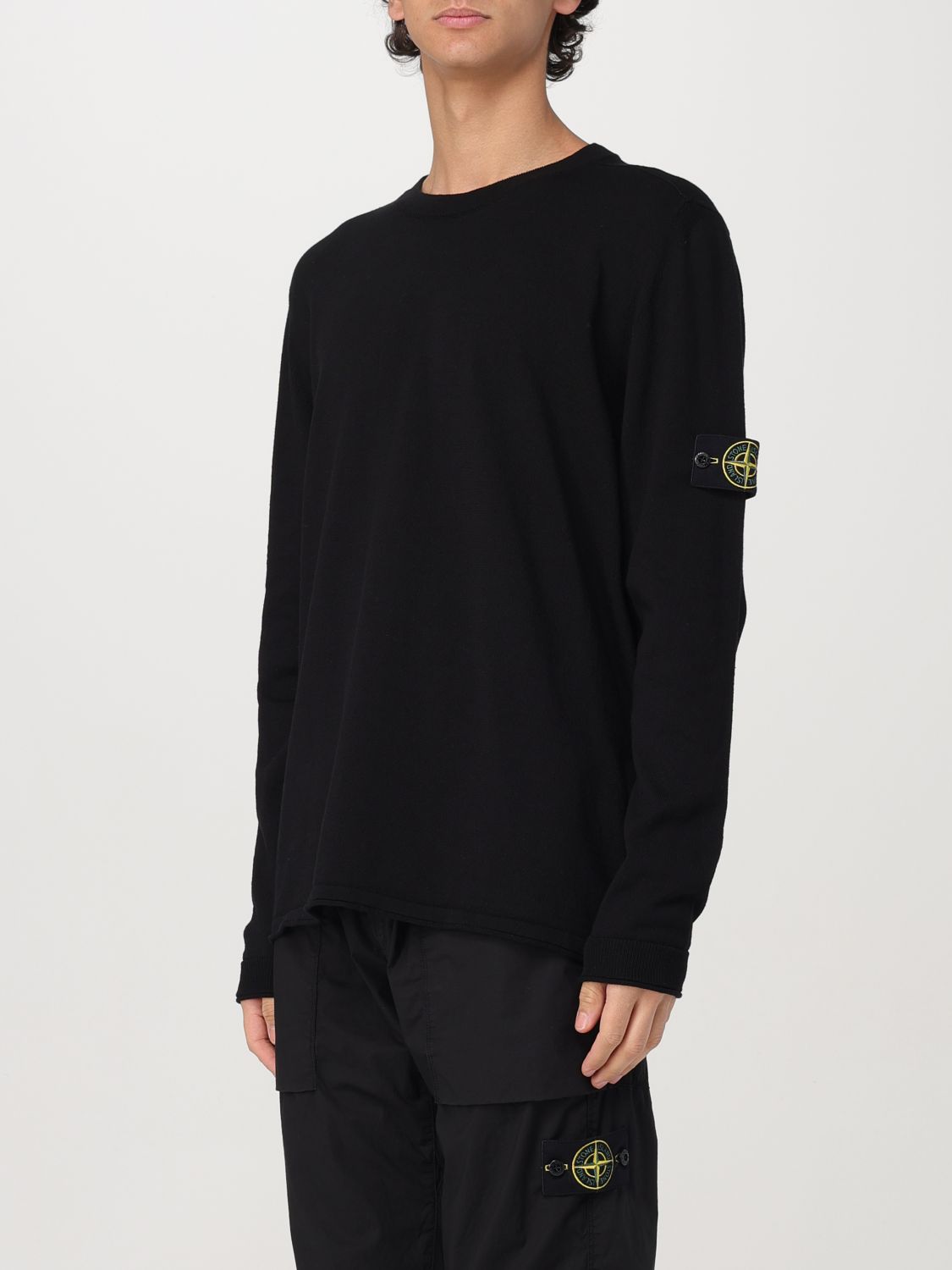 STONE ISLAND JERSEY: Jersey hombre Stone Island, Negro - Img 4