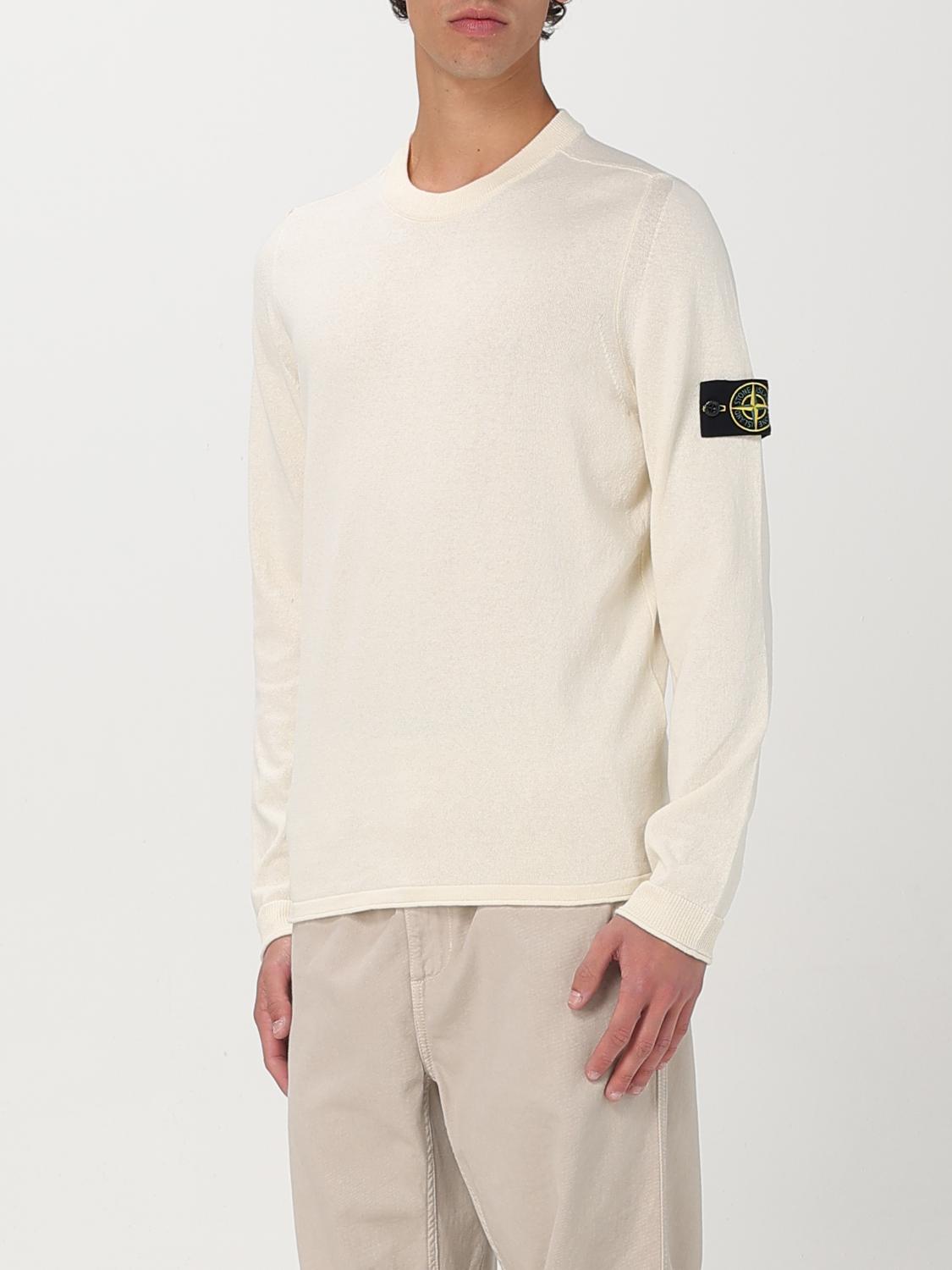 STONE ISLAND PULLOVER: Pullover herren Stone Island, Ivory - Img 3