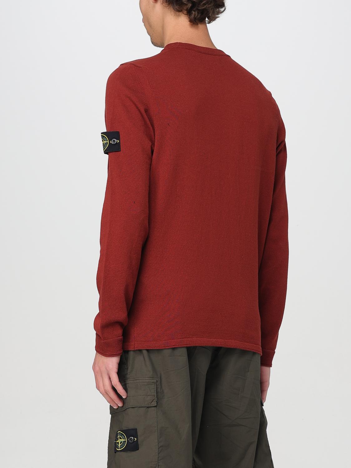 STONE ISLAND PULLOVER: Pullover herren Stone Island, Kupferrot - Img 2