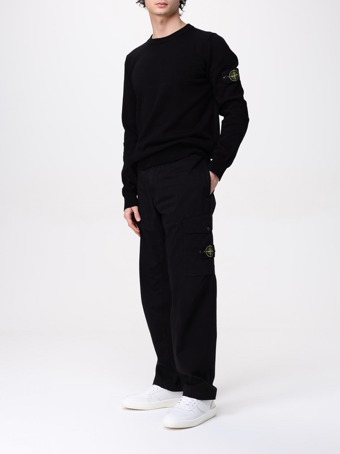 STONE ISLAND JERSEY: Jersey hombre Stone Island, Negro - Img 2