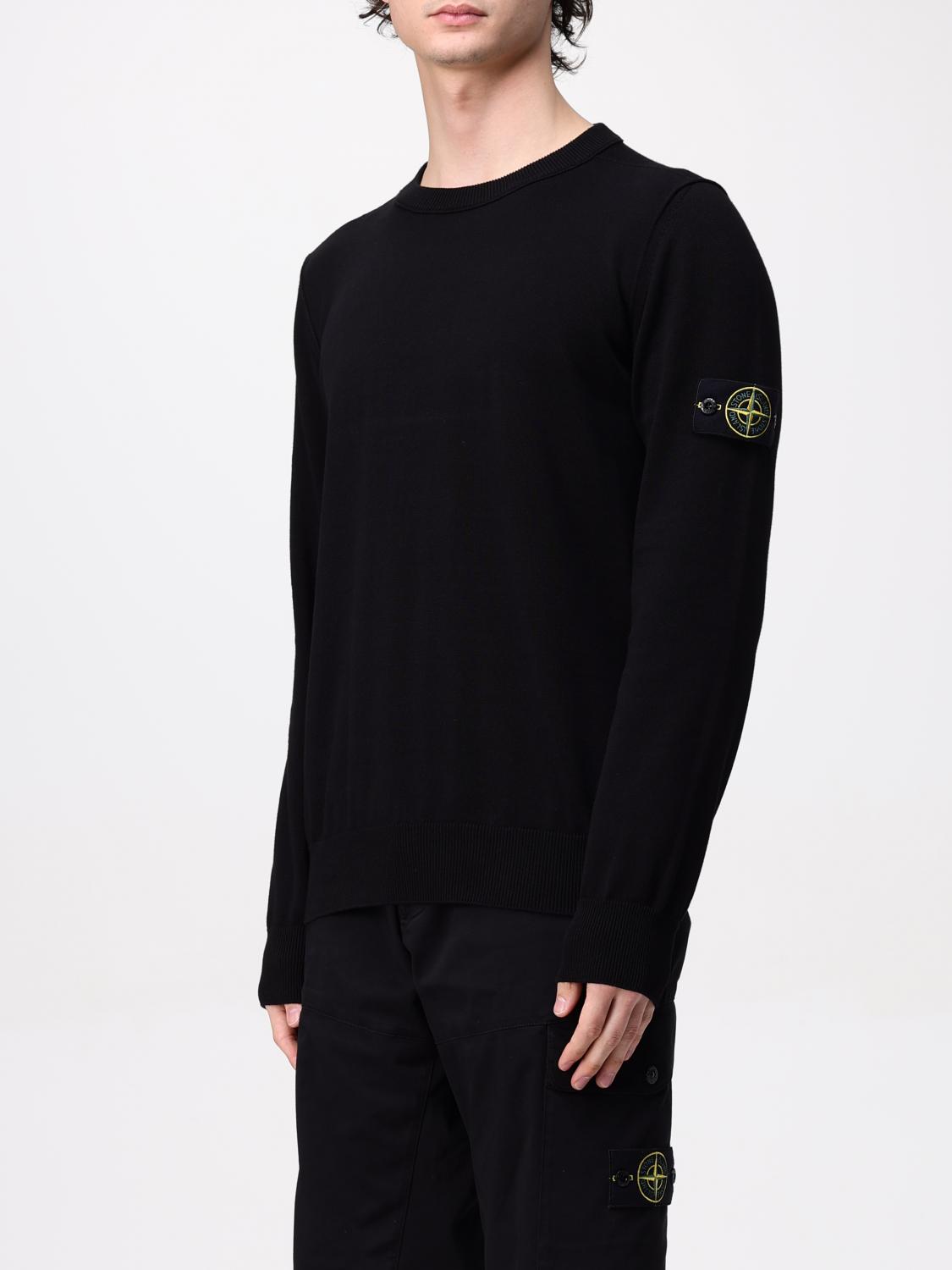 STONE ISLAND JERSEY: Jersey hombre Stone Island, Negro - Img 4