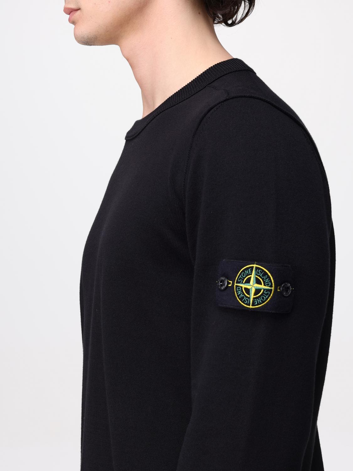 STONE ISLAND JERSEY: Jersey hombre Stone Island, Negro - Img 5