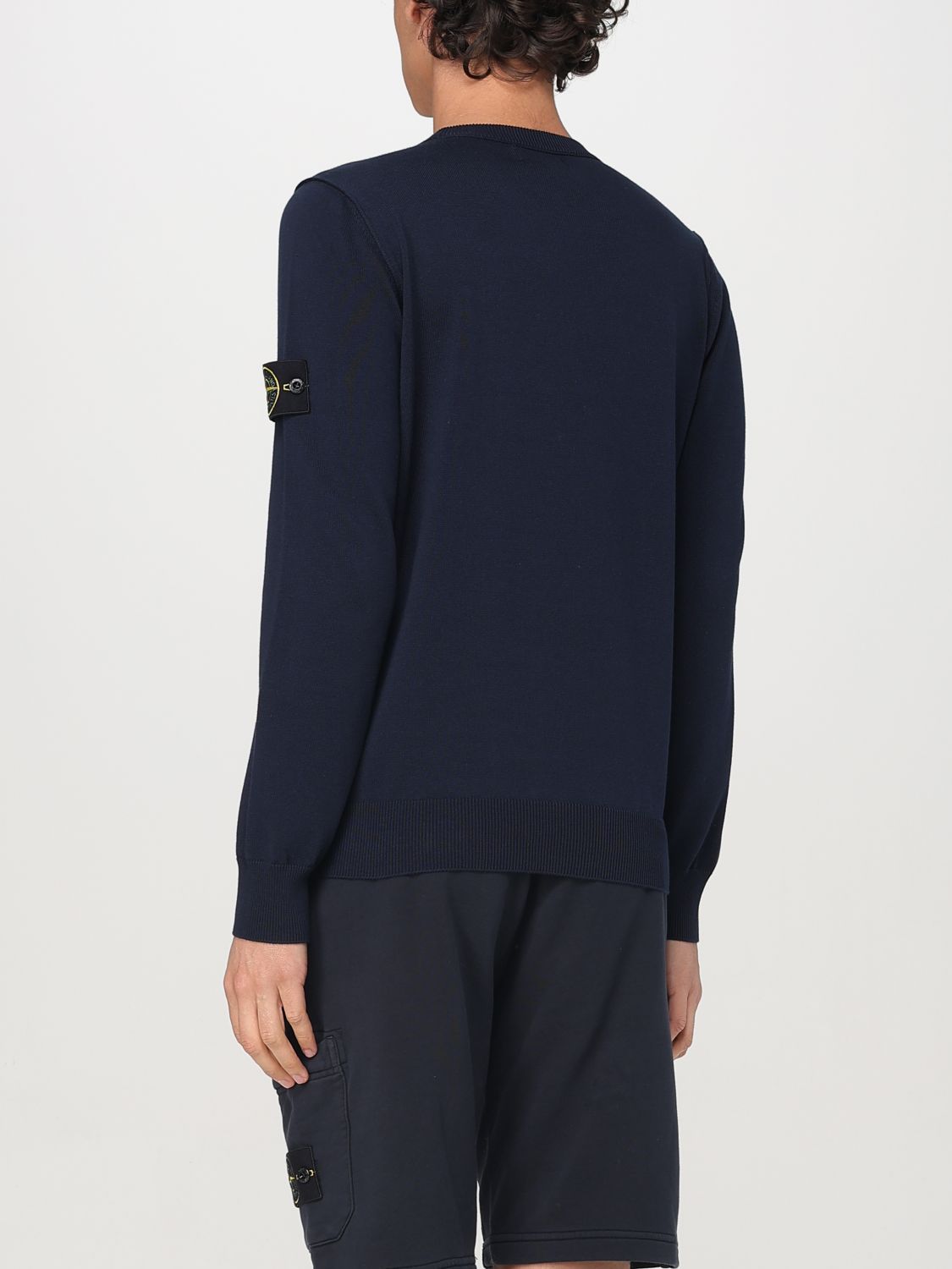 STONE ISLAND JERSEY: Jersey hombre Stone Island, Azul Oscuro - Img 2