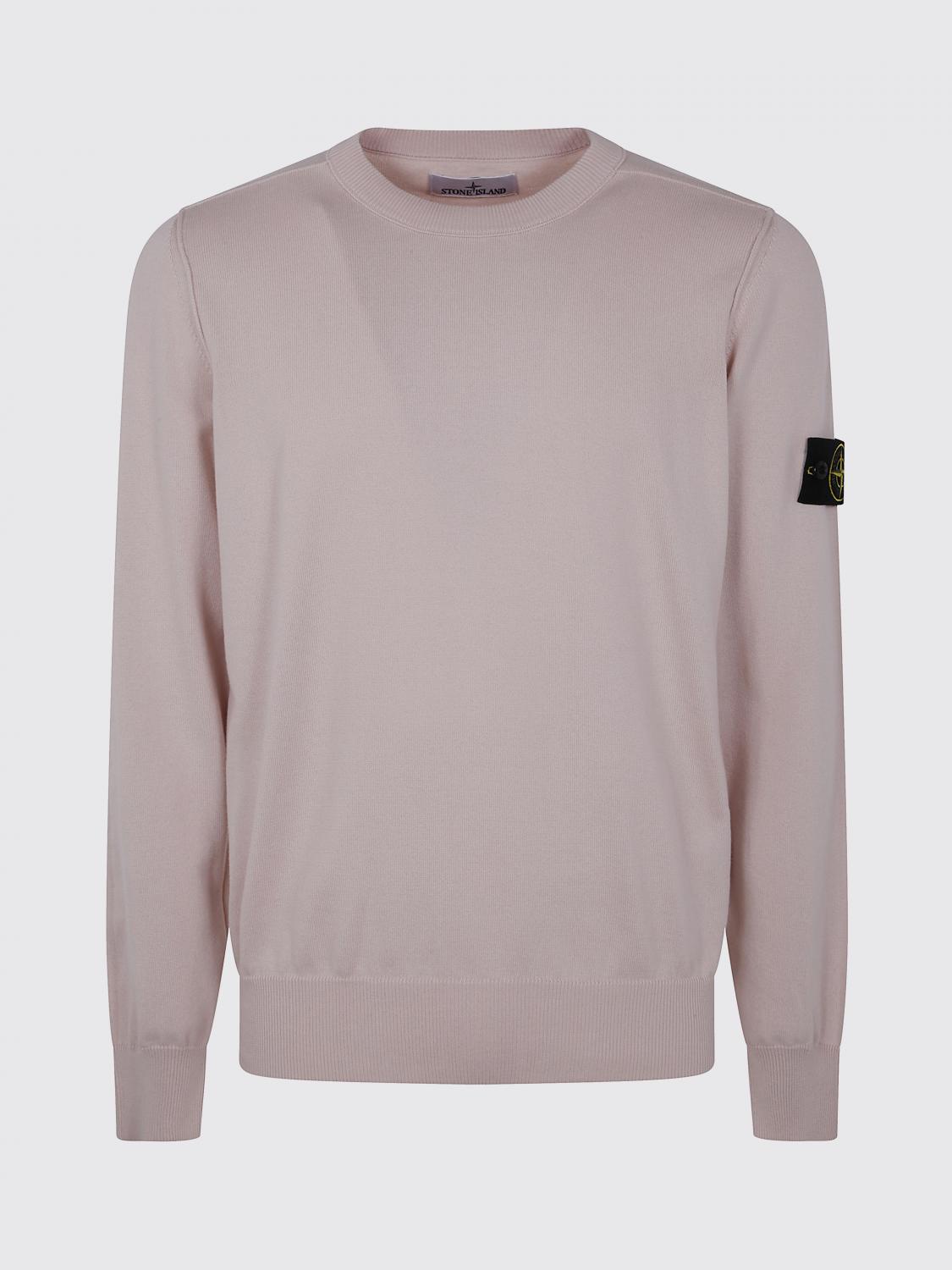 STONE ISLAND PULLOVER: Pullover herren Stone Island, Pink - Img 1