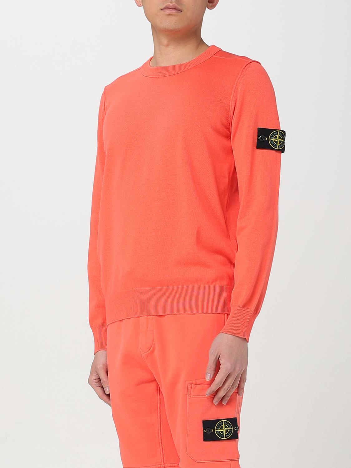 STONE ISLAND PULLOVER: Pullover herren Stone Island, Rot - Img 4