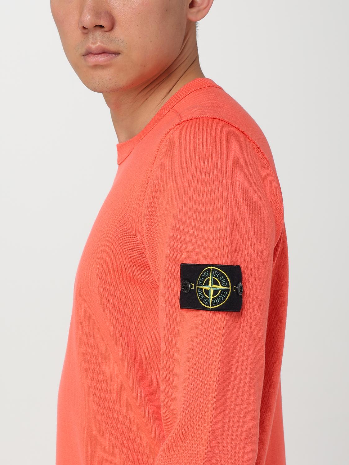 STONE ISLAND PULLOVER: Pullover herren Stone Island, Rot - Img 5