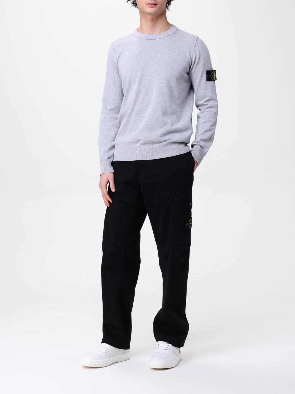 STONE ISLAND JERSEY: Jersey hombre Stone Island, Gris - Img 2