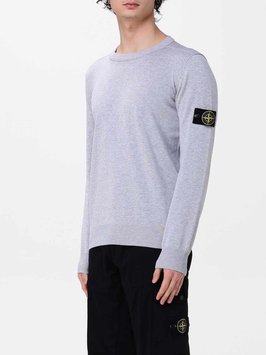 STONE ISLAND JERSEY: Jersey hombre Stone Island, Gris - Img 4