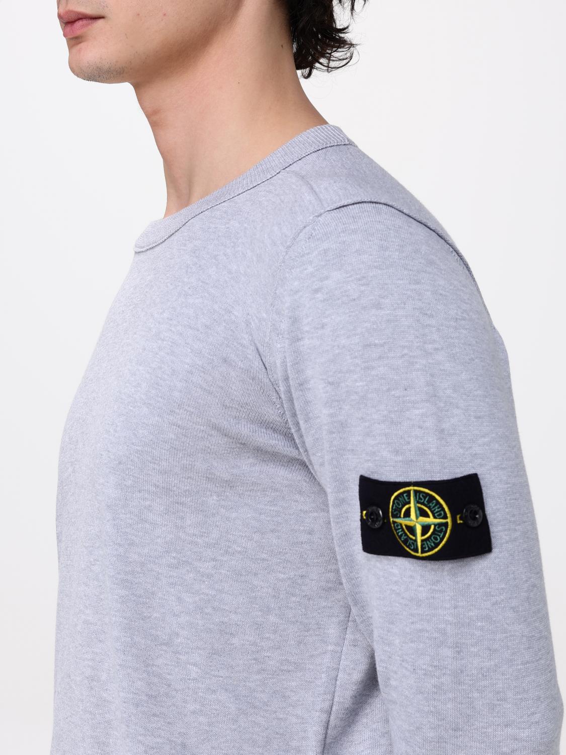 STONE ISLAND JERSEY: Jersey hombre Stone Island, Gris - Img 5