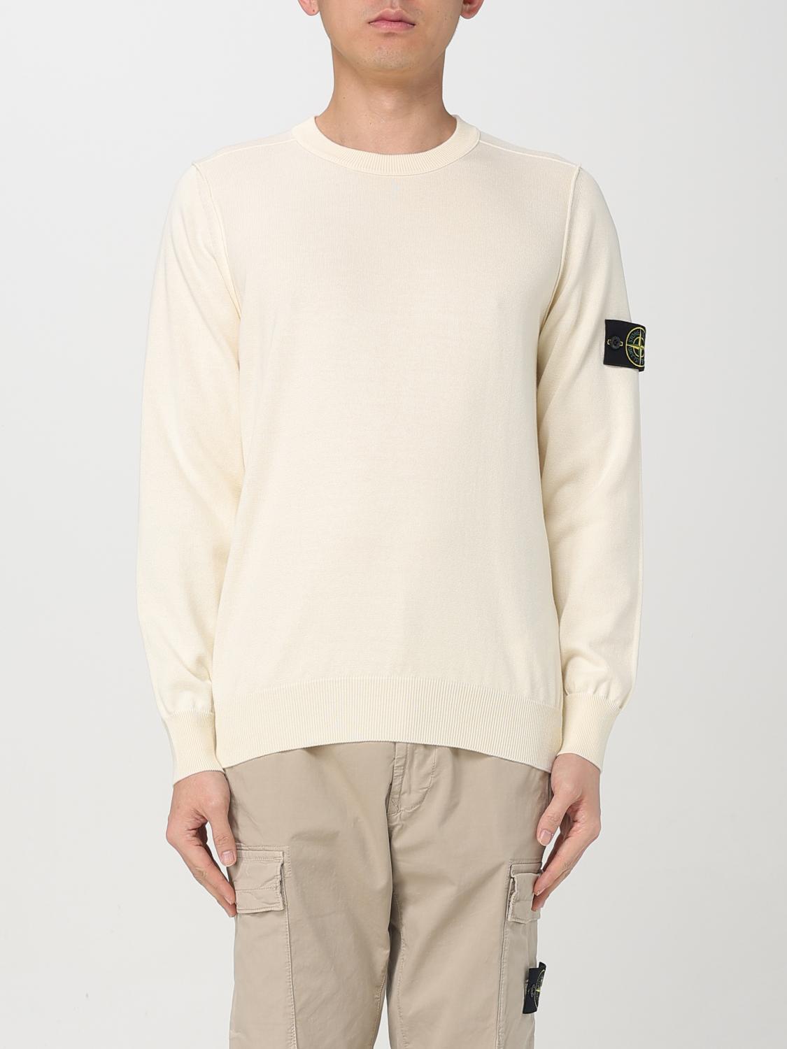 STONE ISLAND JERSEY: Jersey hombre Stone Island, Marfil - Img 1