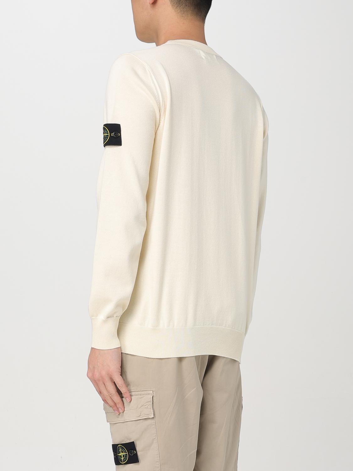 STONE ISLAND JERSEY: Jersey hombre Stone Island, Marfil - Img 3