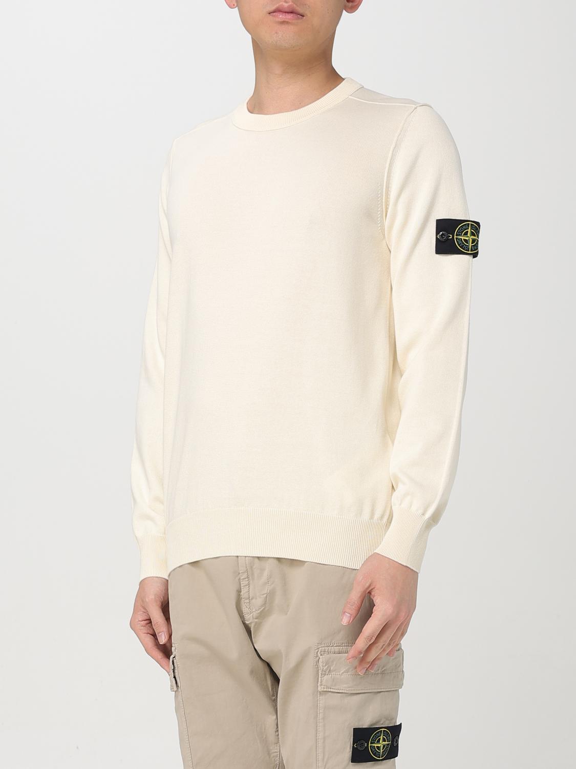 STONE ISLAND JERSEY: Jersey hombre Stone Island, Marfil - Img 4