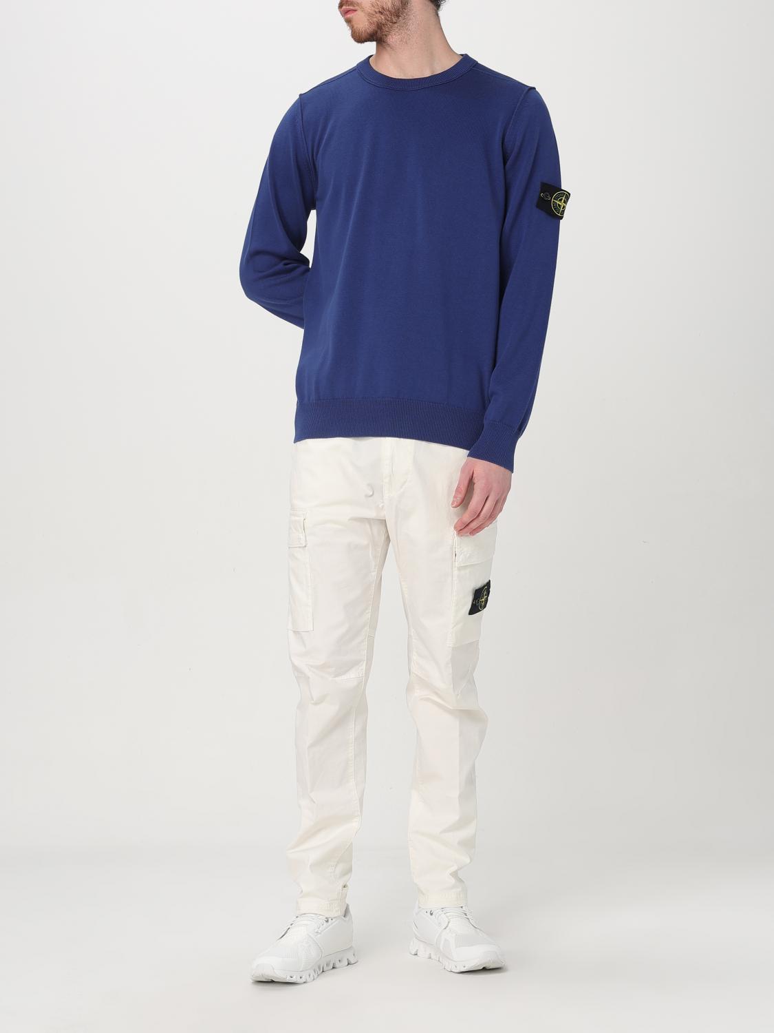STONE ISLAND PULLOVER: Pullover herren Stone Island, Blau 1 - Img 2