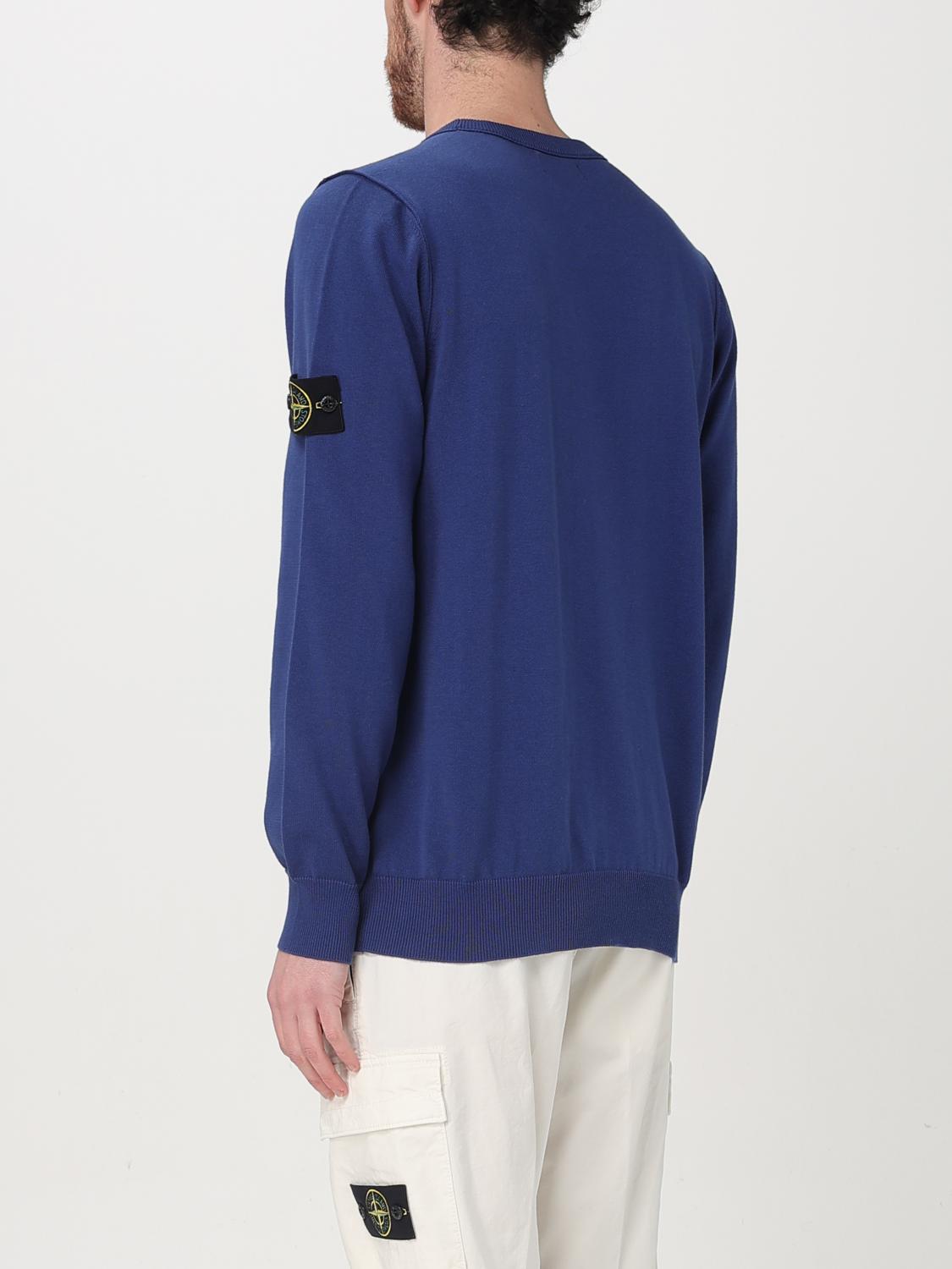 STONE ISLAND PULLOVER: Pullover herren Stone Island, Blau 1 - Img 3