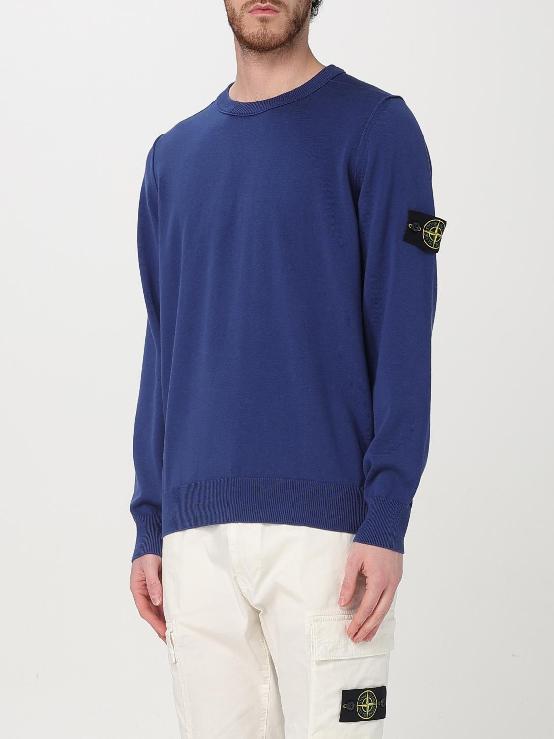 STONE ISLAND PULLOVER: Pullover herren Stone Island, Blau 1 - Img 4