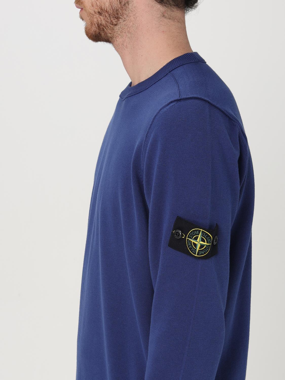 STONE ISLAND PULLOVER: Pullover herren Stone Island, Blau 1 - Img 5