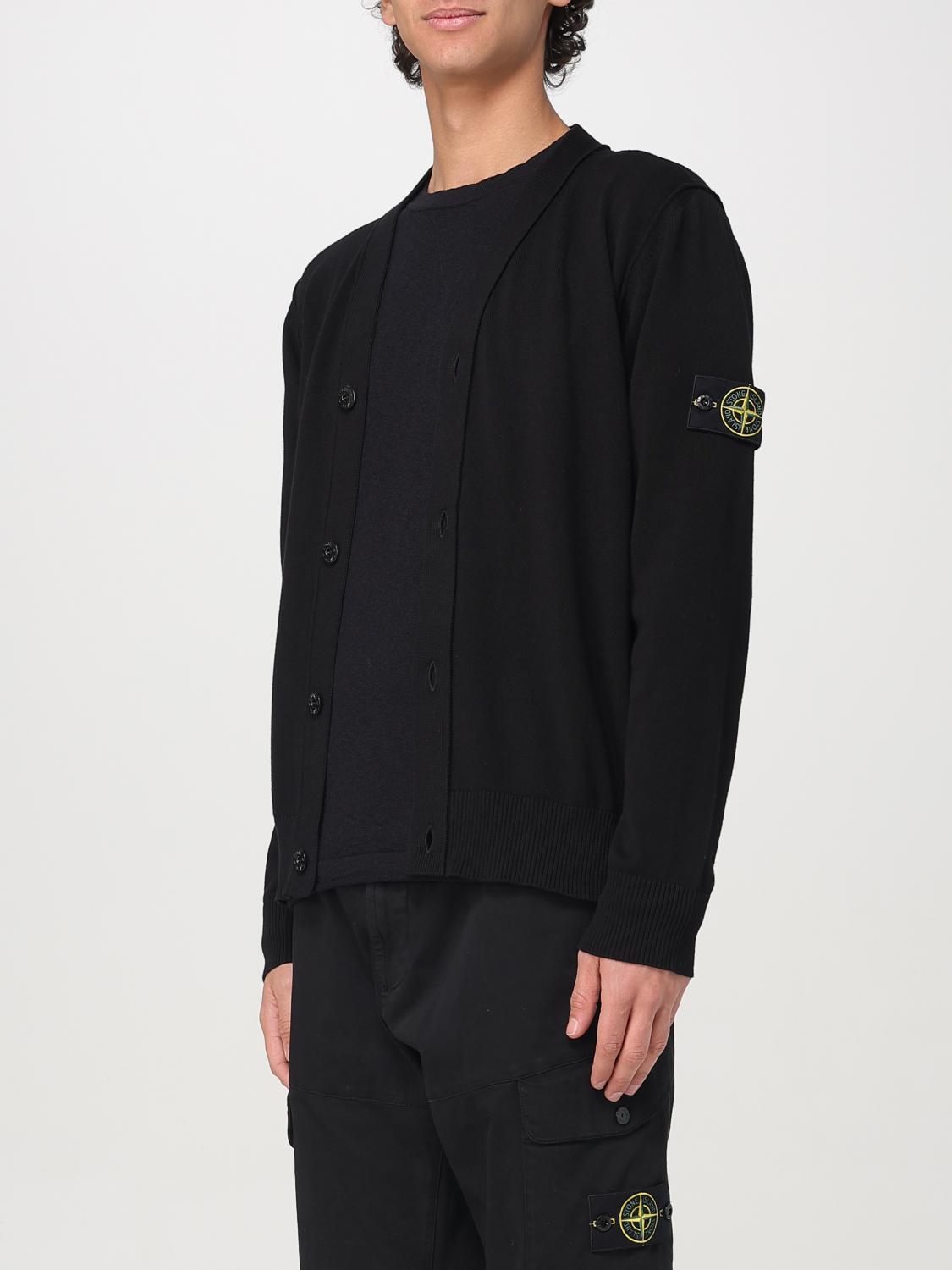 STONE ISLAND PULLOVER: Pullover herren Stone Island, Schwarz - Img 4