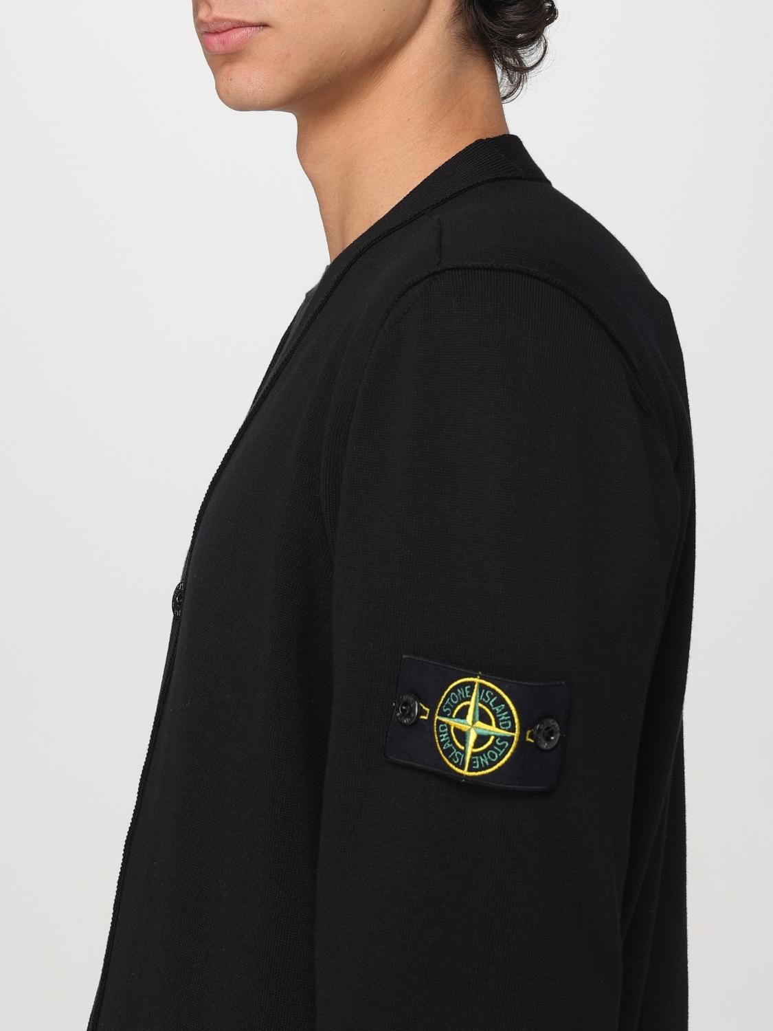 STONE ISLAND SWEATER: Sweater men Stone Island, Black - Img 5