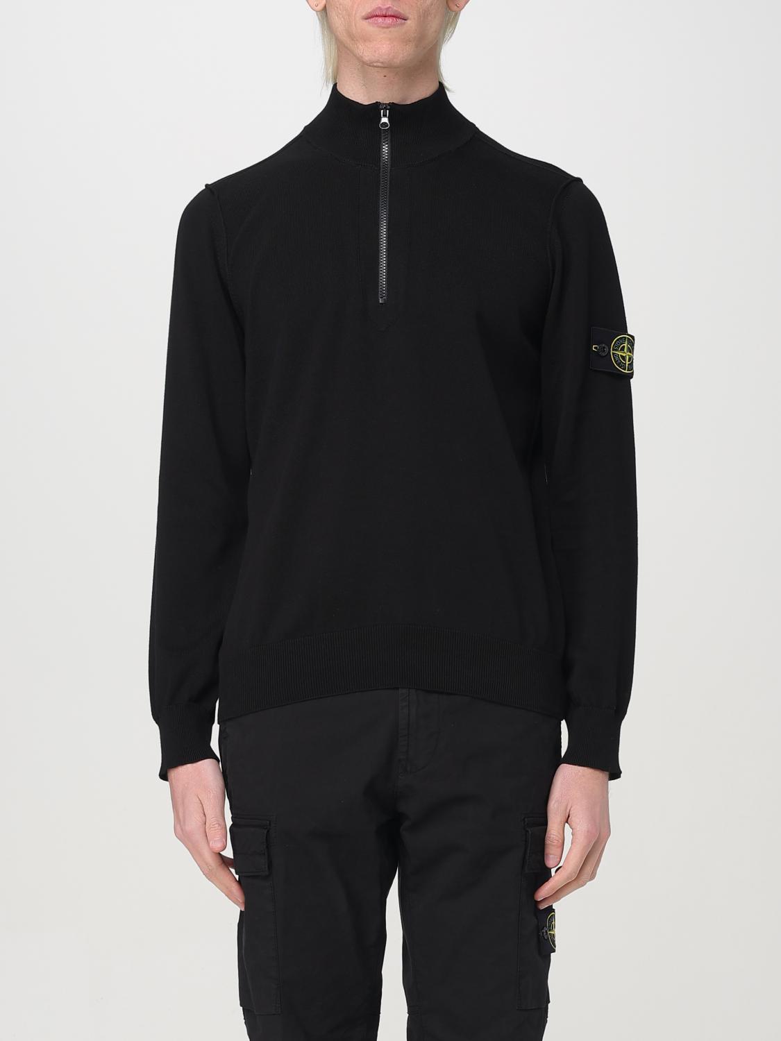 STONE ISLAND JERSEY: Jersey hombre Stone Island, Negro - Img 1