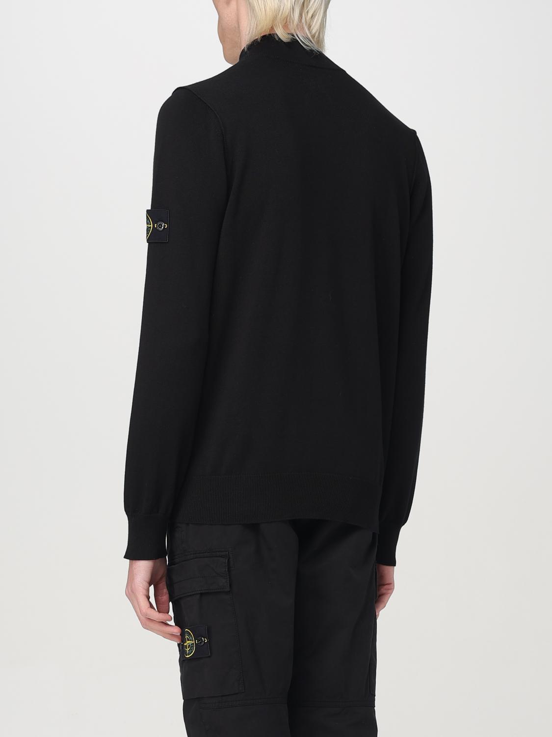 STONE ISLAND JERSEY: Jersey hombre Stone Island, Negro - Img 3