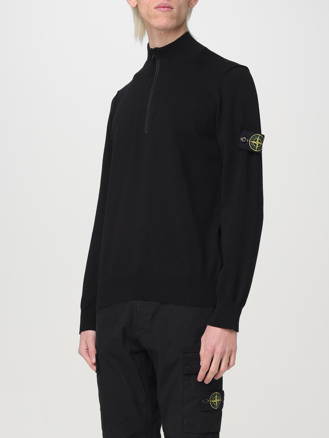 STONE ISLAND JERSEY: Jersey hombre Stone Island, Negro - Img 4