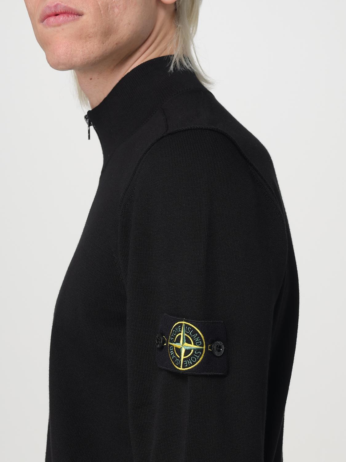 STONE ISLAND JERSEY: Jersey hombre Stone Island, Negro - Img 5