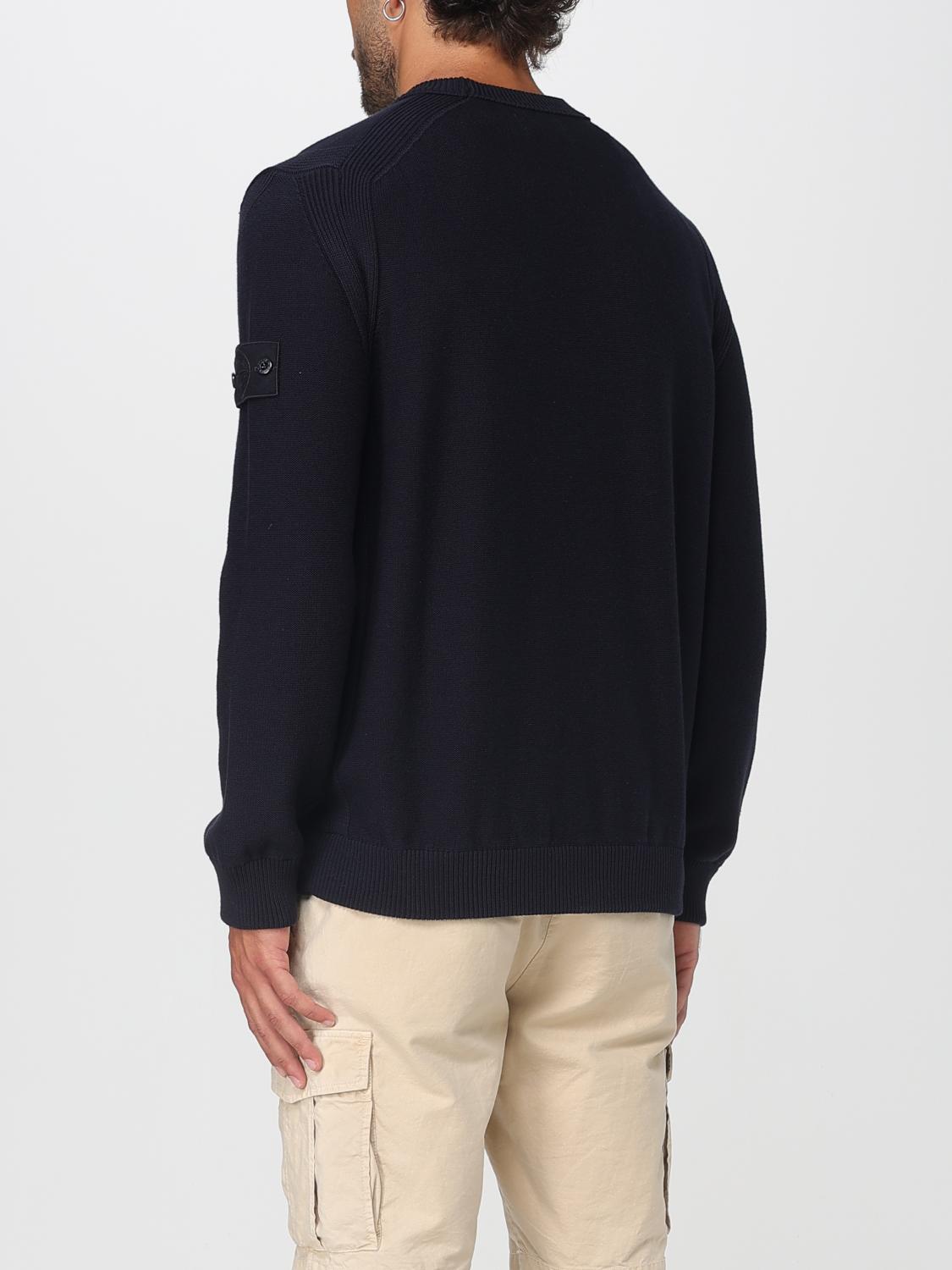 STONE ISLAND PULLOVER: Pullover herren Stone Island, Blau - Img 3